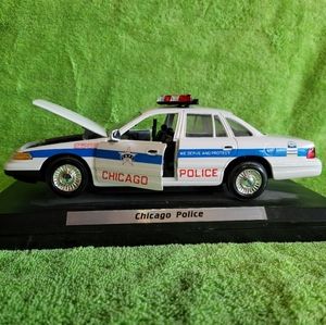 Chicago Police car die cast